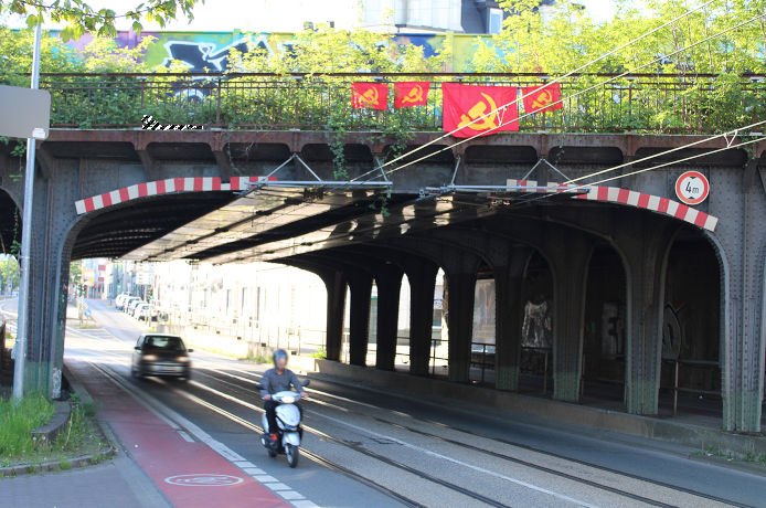 Beflaggung in Bochum