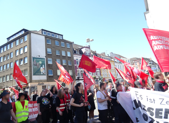Essen DGB Demonstration