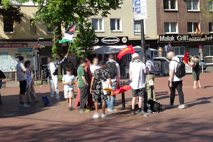 Kundgebung des Roten Bund in Dortmung 2